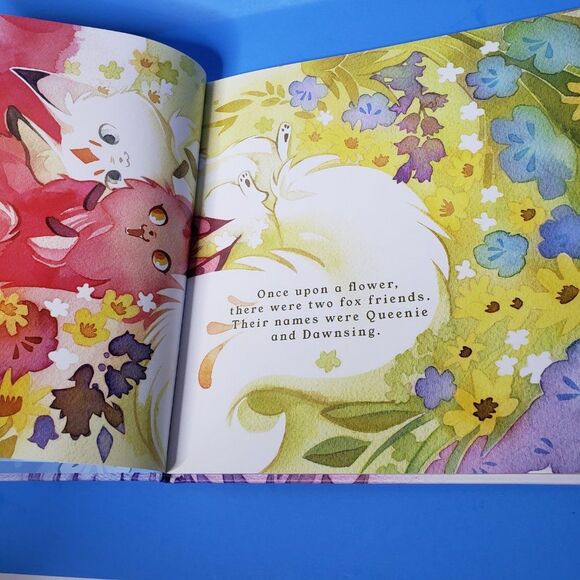 Rare Beautiful Childrens Floral Frolic HB Book Beginner Reader Animal Fox - Picture 8 of 15